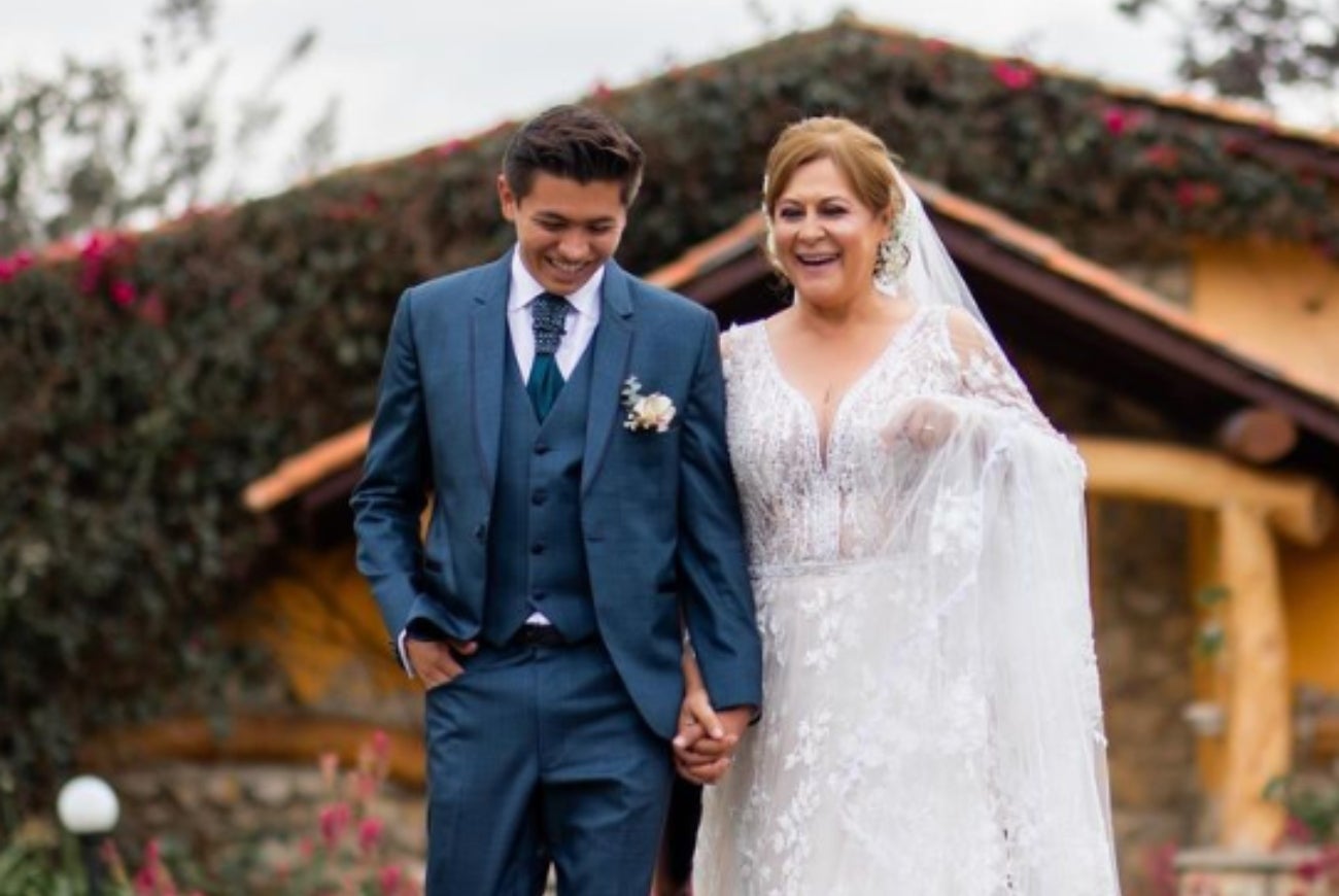 Alina Lozano y Jim Velásquez