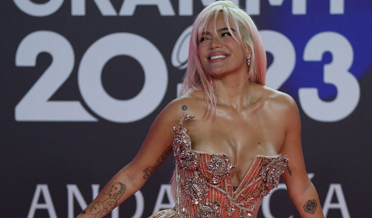 Karol G en los Latin Grammy