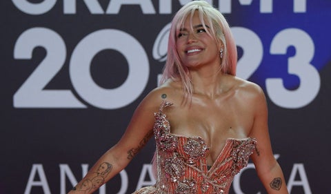 Karol G en los Latin Grammy