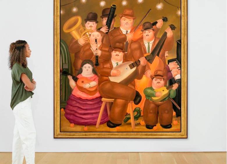 "The Musicians", obra de Fernando Botero