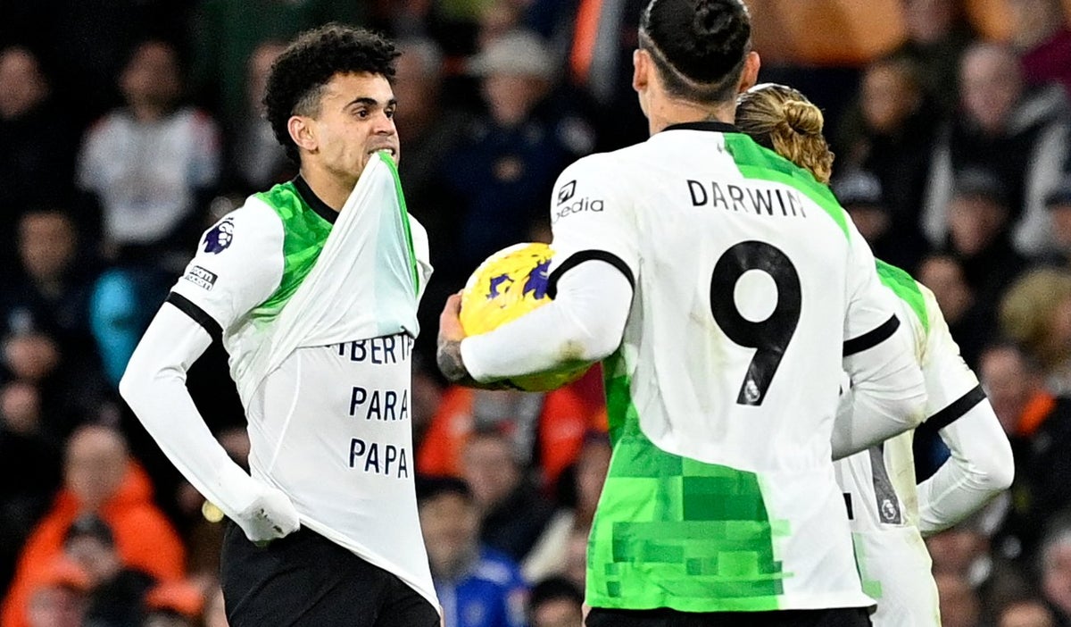 Luis Díaz le dedicó el gol a su padre