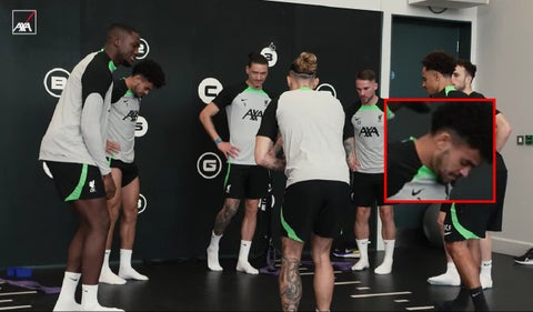 Luis Díaz ya entrena con Liverpool