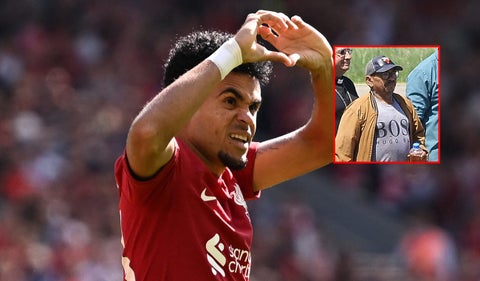 Luis Díaz y su padre, Luis Manuel Díaz