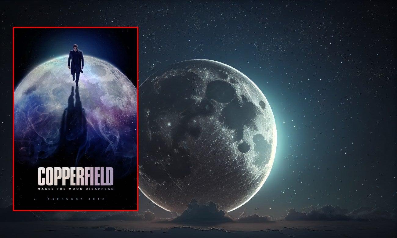 David Copperfield desaparecerá la Luna