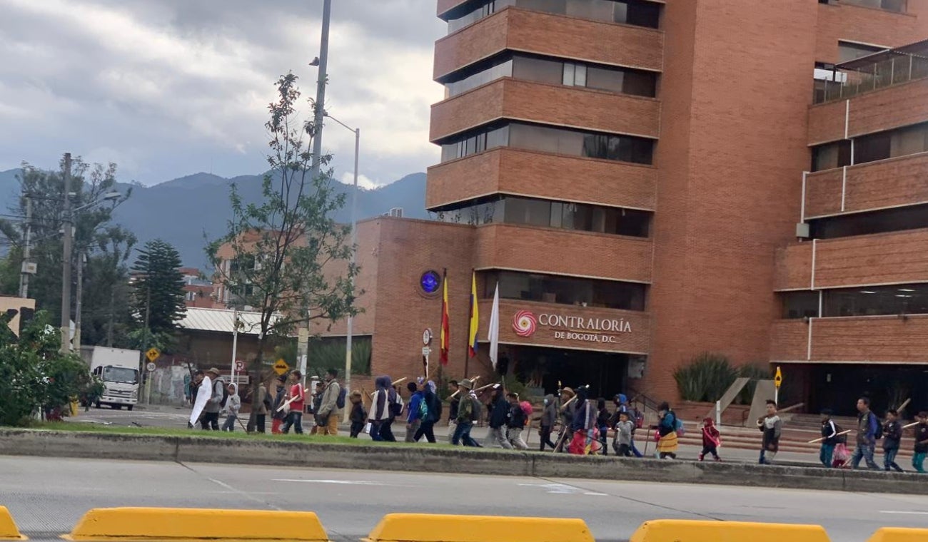 Manifestaciones en Bogotá