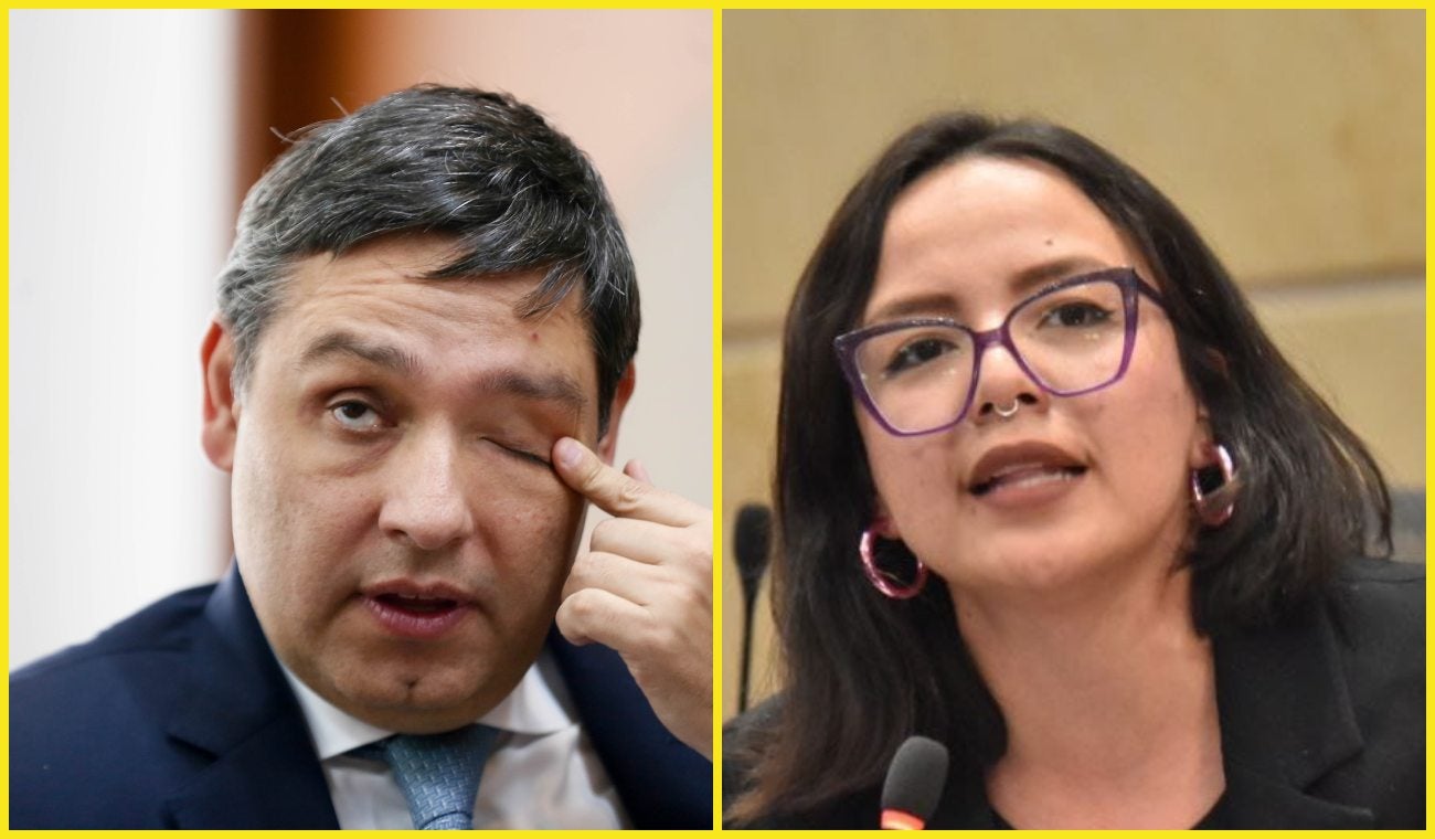 Mauricio Lizcano y Jennifer Pedraza