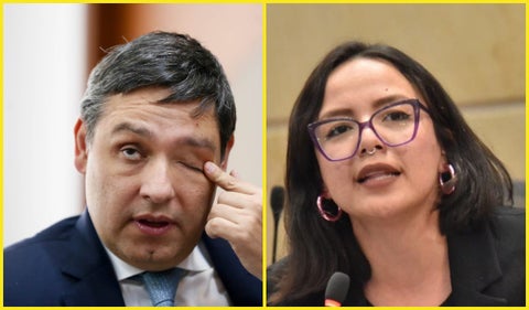 Mauricio Lizcano y Jennifer Pedraza