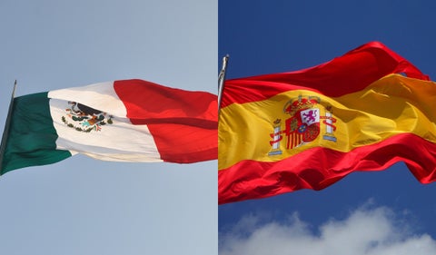 México y España