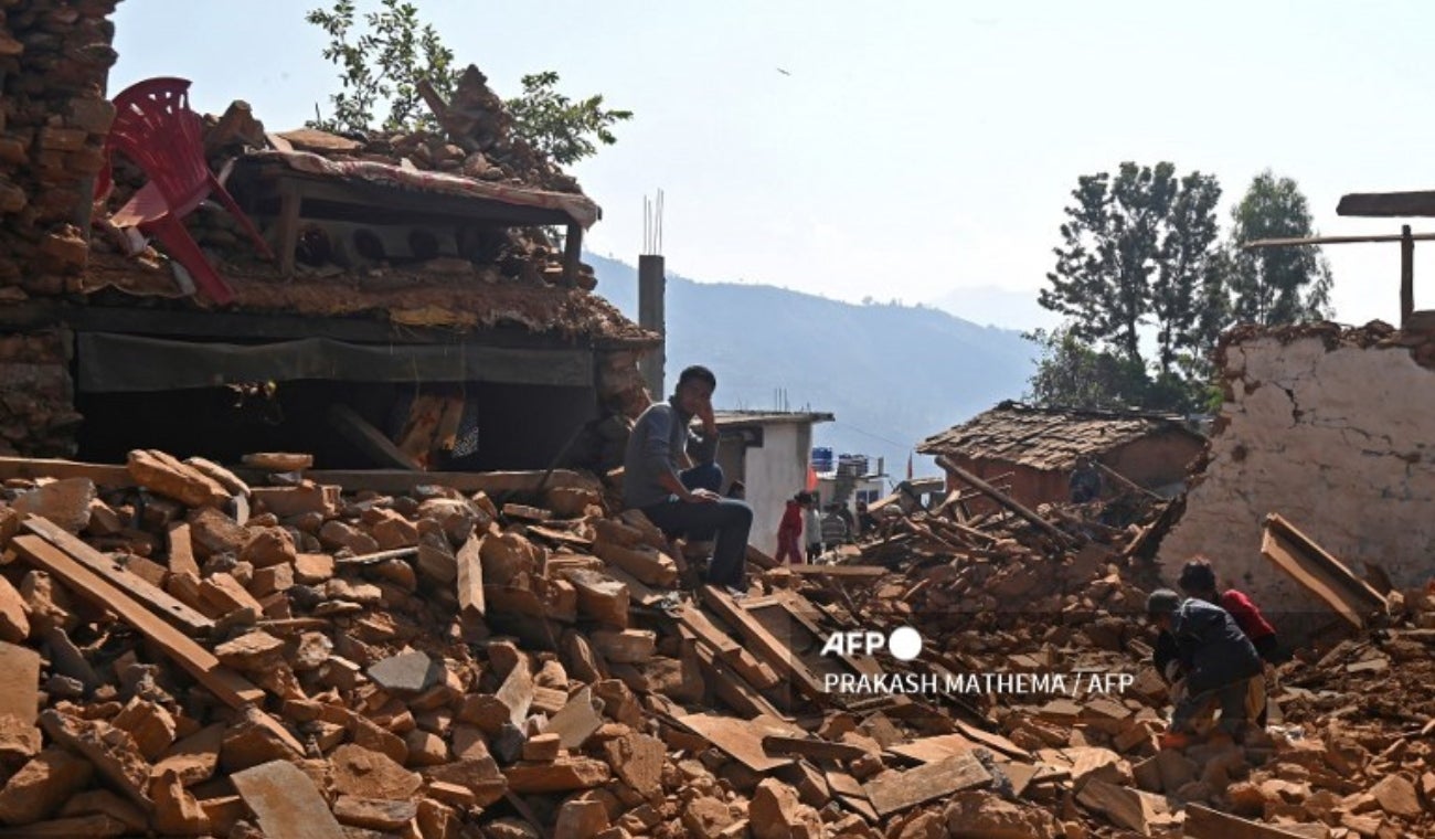 Temblor en Nepal
