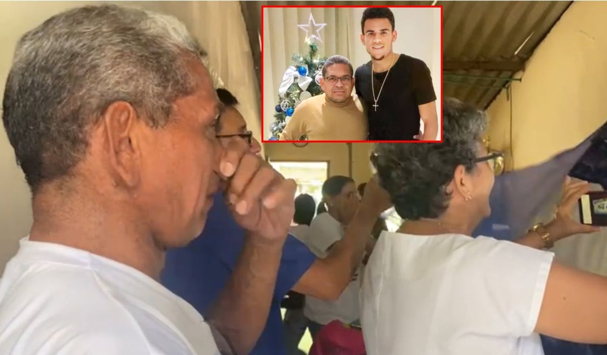 Reacción de la familia de Luis Díaz