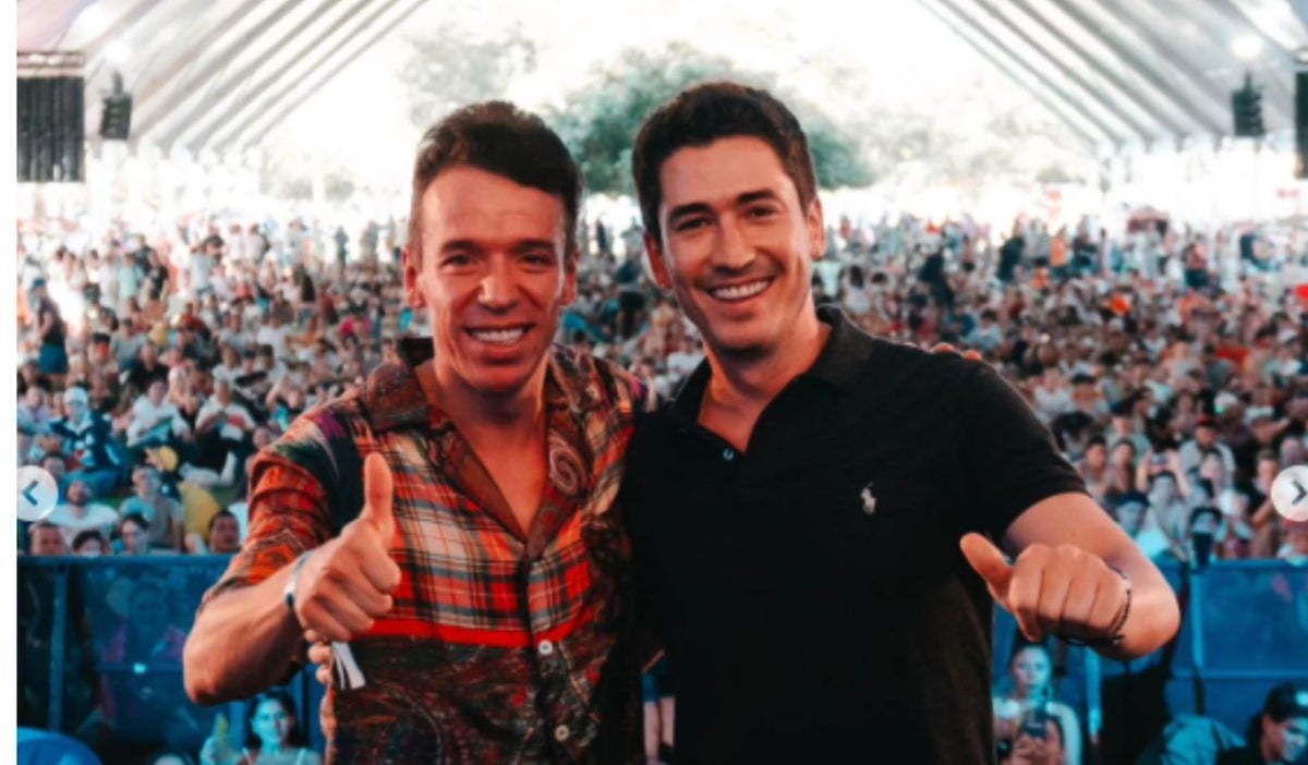 Rigoberto Urán y Juan Pablo Urrego