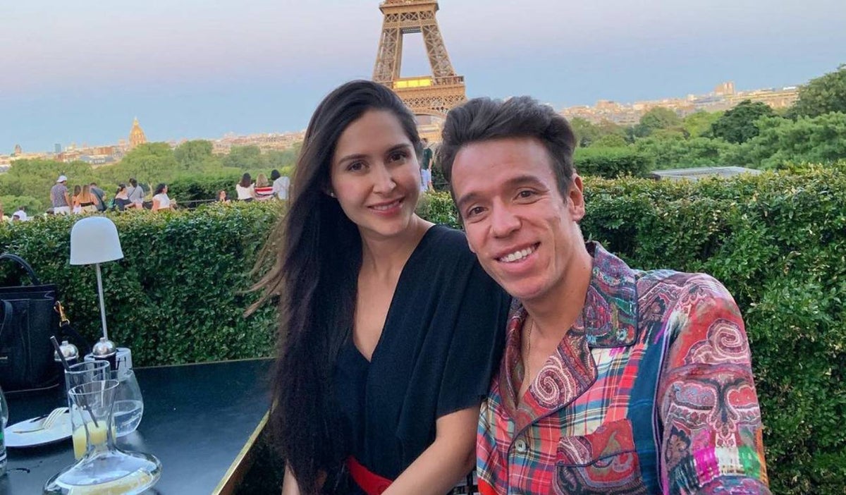 Rigoberto Urán y Michelle Durango