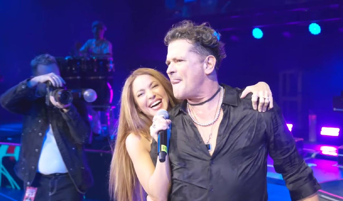 ¿Qué le dijo Shakira a Carlos Vives tras sorpresa en concierto?