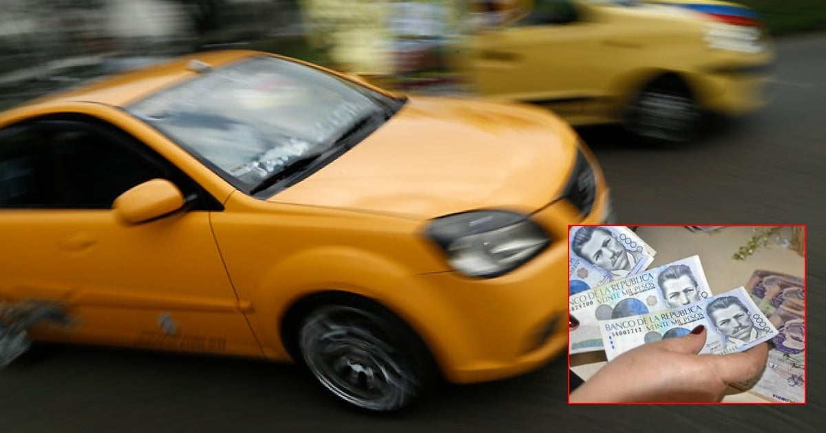 El dinero que le deja manejar o tener un taxi