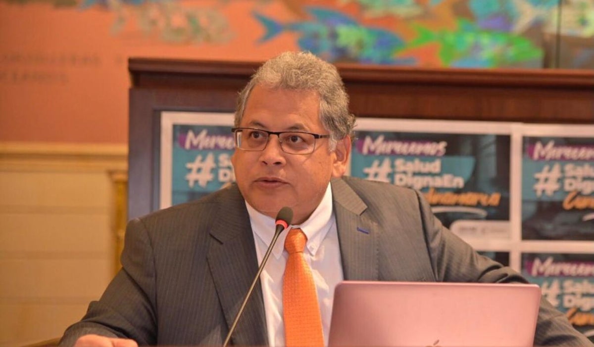 Ulahy Beltrán, superintendente de Salud