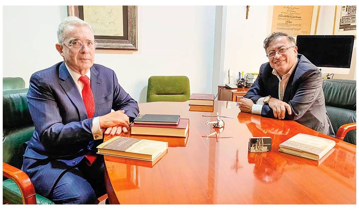 ´Álvaro Uribe y Gustavo Petro
