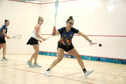 Laura Tovar y Lucía Bautista ganan oro en Squash