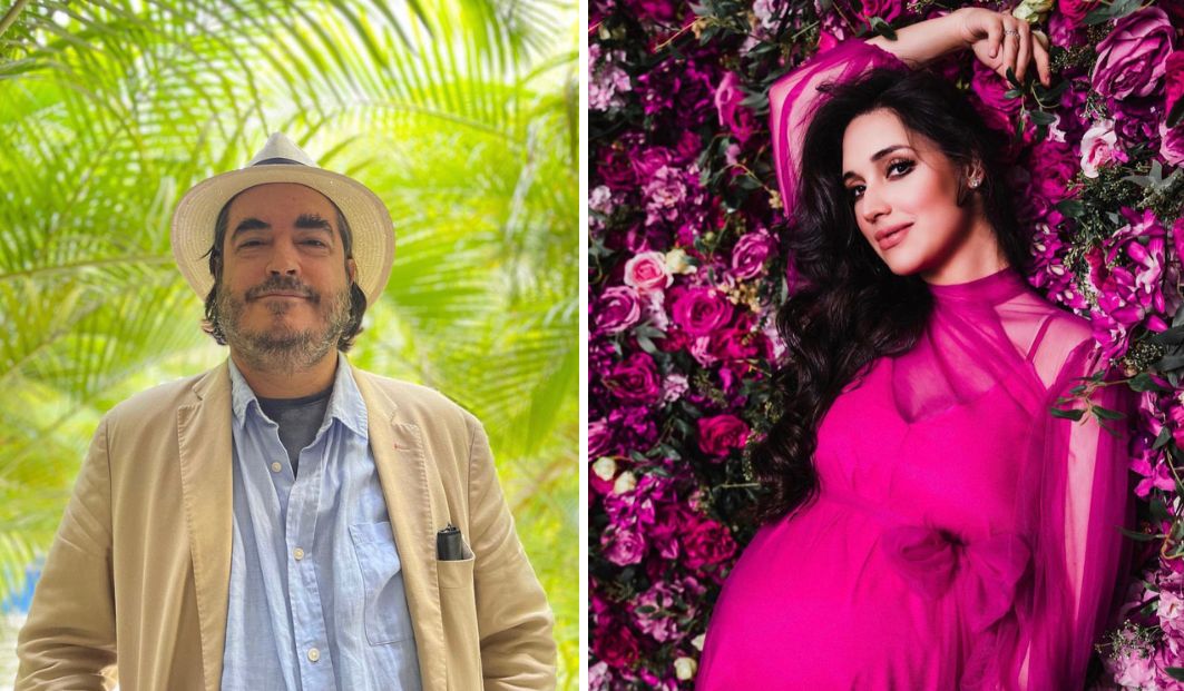 Jaime Bayly y Amelia Vega
