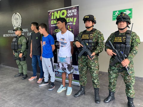 Integrantes del Tren de Aragua capturados en la frontera