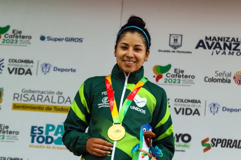 Paula Patiño, integrante del Movistar Team