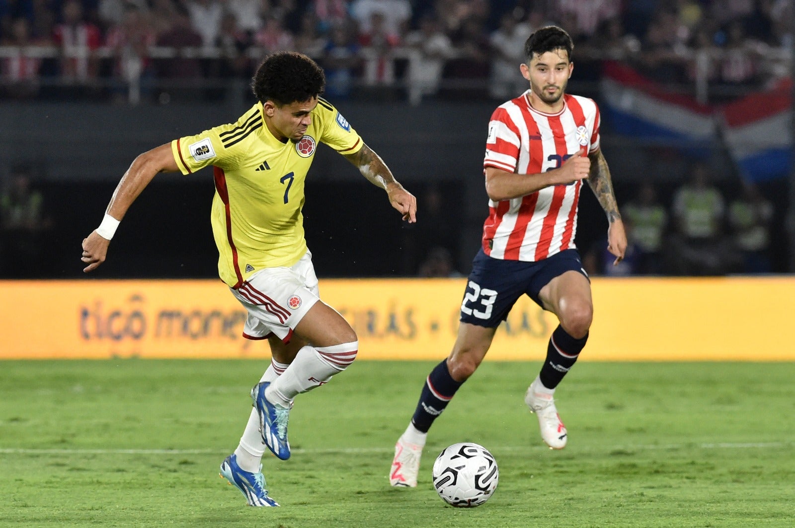 Colombia vs Paraguay Luis Díaz