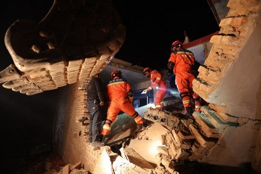 Terremoto en China