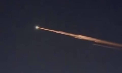 Avistamiento de gran bola de fuego en el cielo a vísperas de Navidad