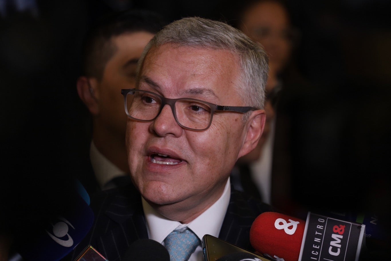 Néstor Osuna, Ministro de Justicia y el Derecho / Condecoración José Ignacio de Márquez al 'Mérito Judicial'