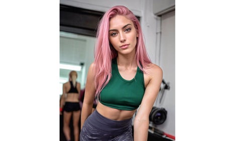 Aitana López Modelo hecha con Inteligencia Artificial