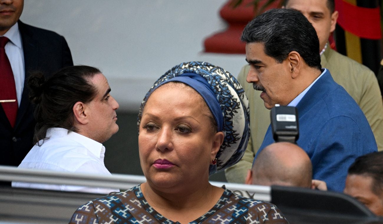 Alex Saab, Piedad Córdoba y Nicolás Maduro