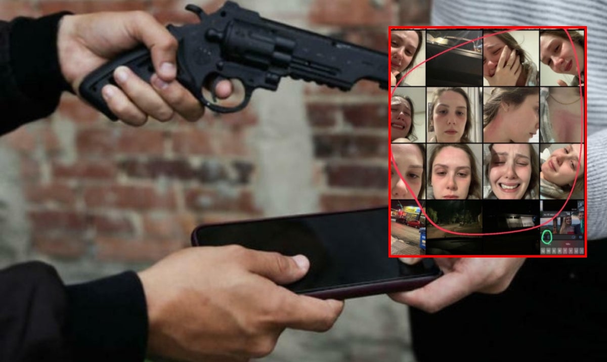 Ladrón robó celular a una mujer, vio fotos de ella maltratada por el novio y puso la denuncia