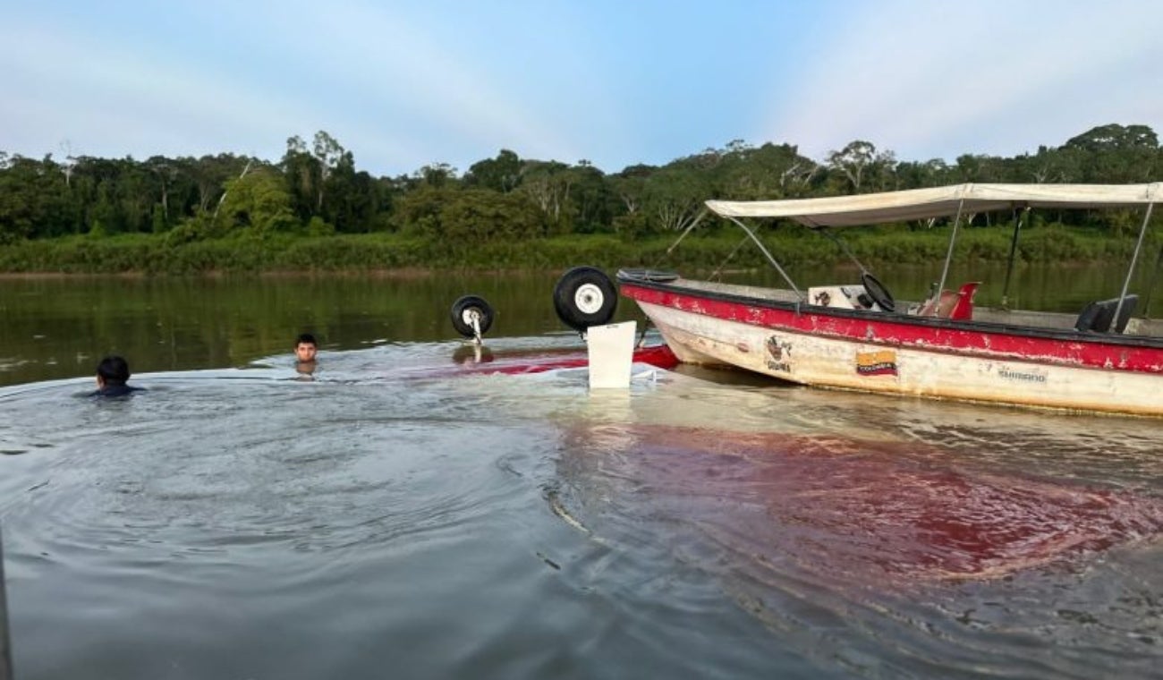 Accidente de avioneta en Guainía