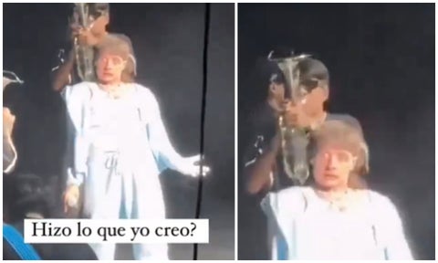 [Video] Peso Pluma y recibe críticas por video en concierto