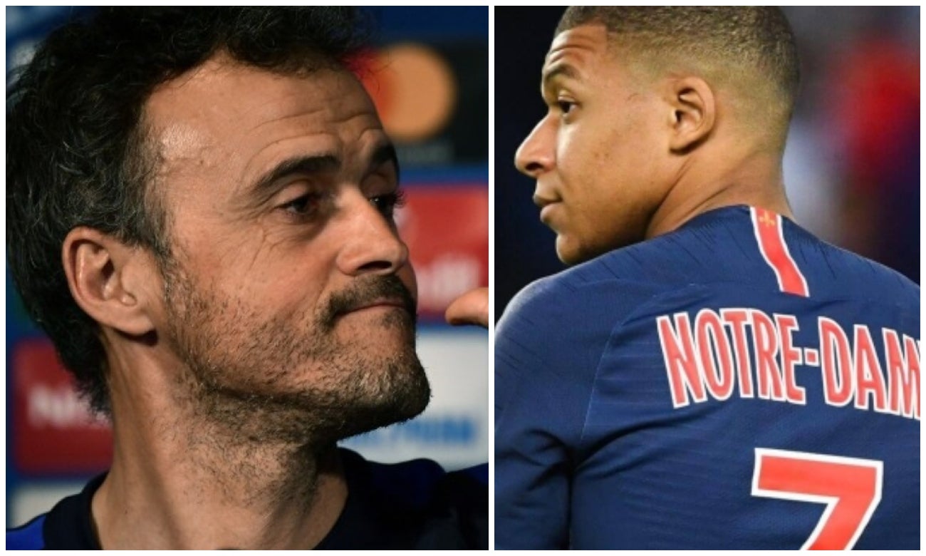 Luis Enrique aclara dudas sobre mala relación con Mbappé