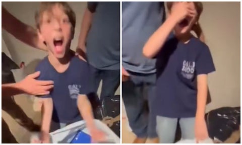 [Video] Niño se hace viral por enloquecer al recibir de Navidad el Play 5