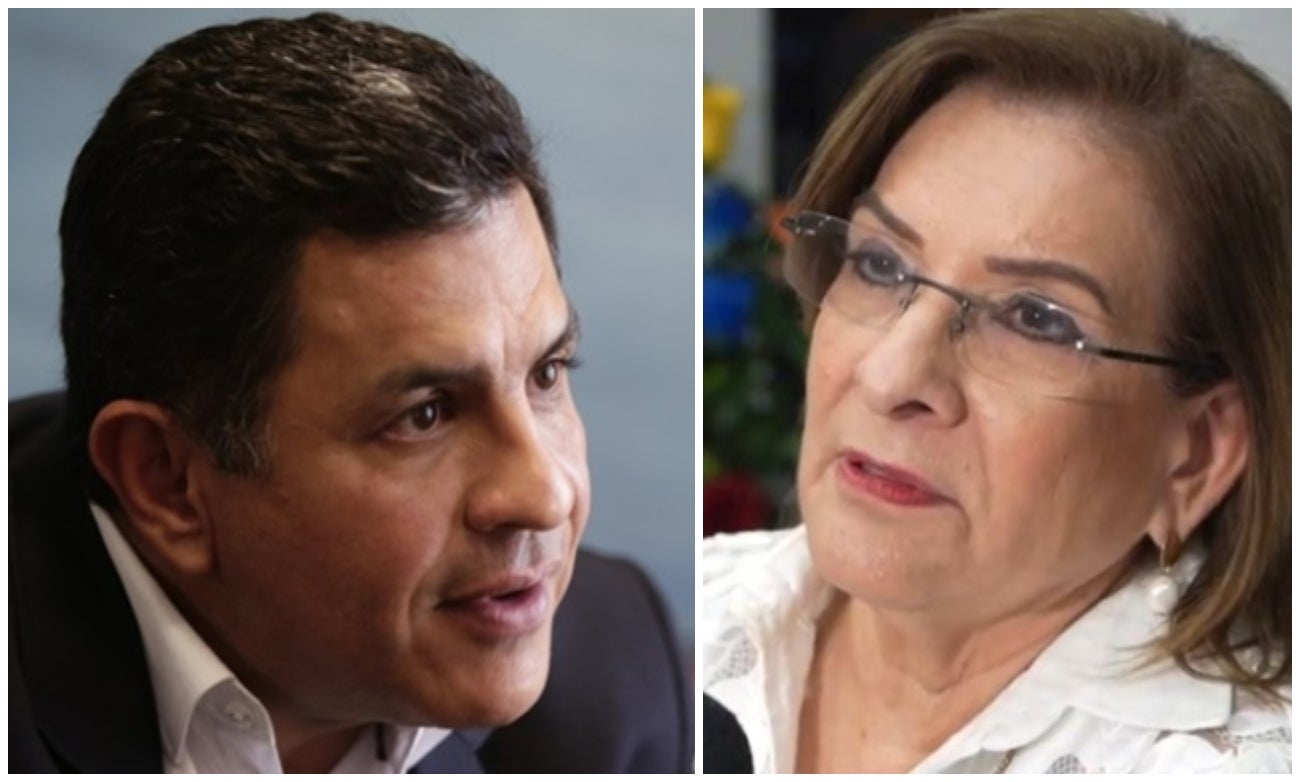 Margarita Cabello y Jorge Iván Ospina