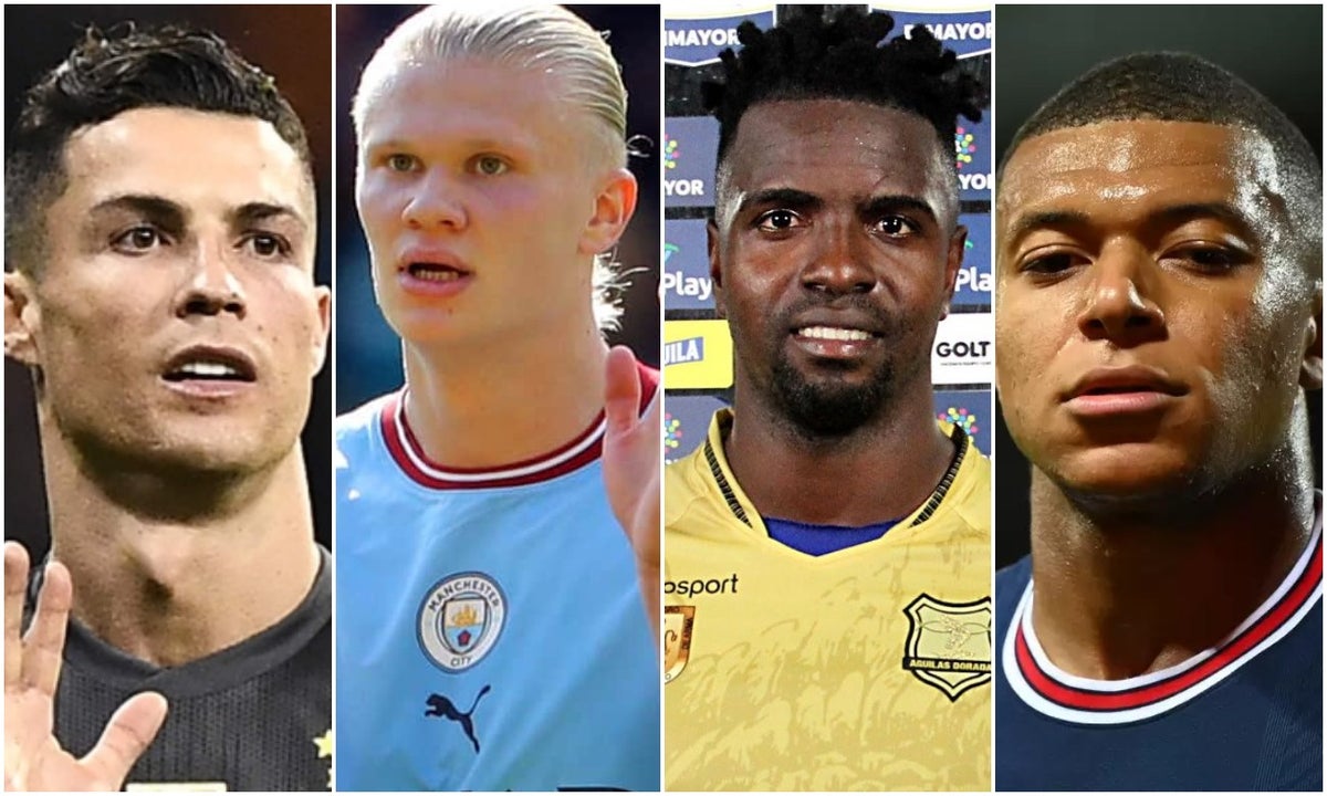 Marco Pérez, al nivel de Mbappé, Haaland y Cristiano Ronaldo en materia goleadora