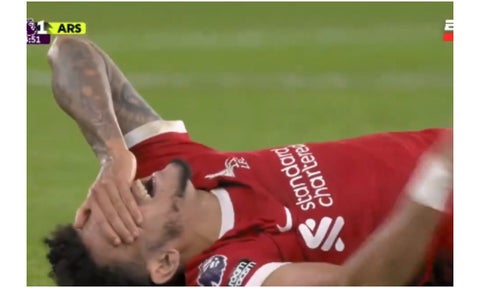 Luis Díaz sale lesionado
