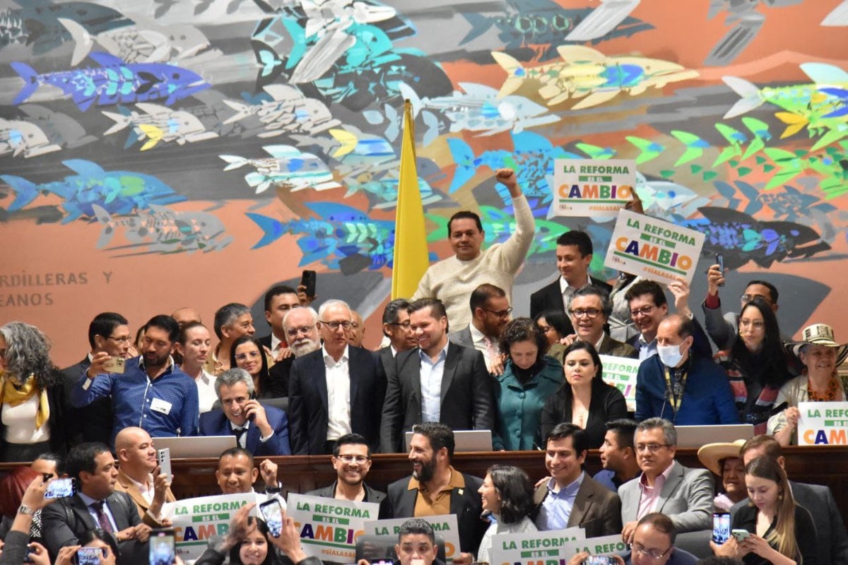 Bancada del Pacto Histórico en la Cámara de Representantes.