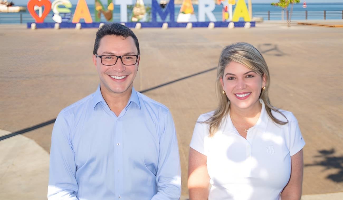 Carlos Caicedo y Virna Johnson Salcedo