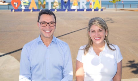 Carlos Caicedo y Virna Johnson Salcedo
