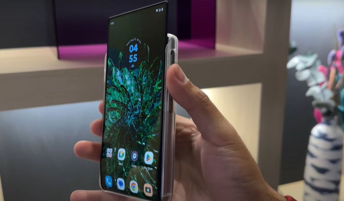 Celular enrollable de Motorola