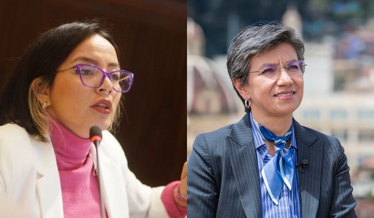 Claudia López y Jennifer Pedraza