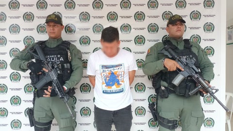 Capturan presunto responsable de quemar bus de transporte público en el Huila