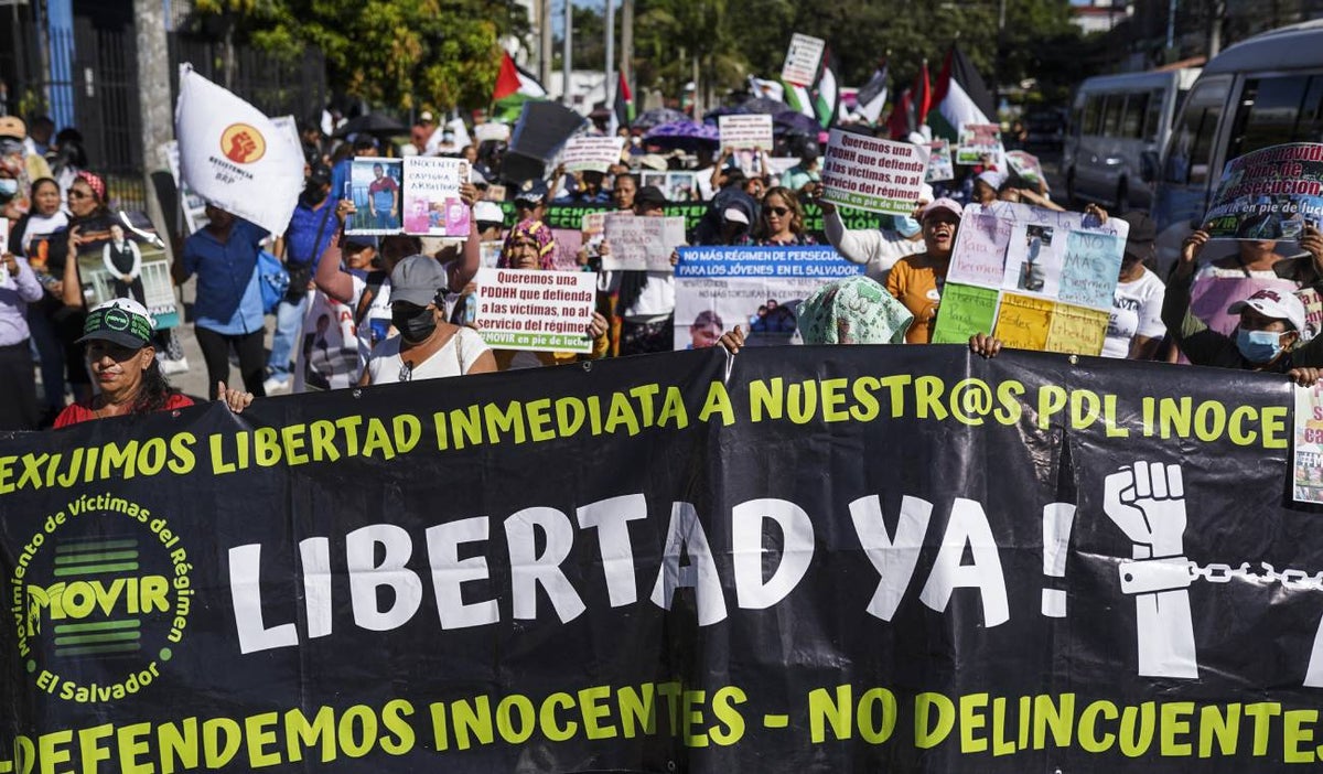 Piden liberar a inocentes en El Salvador
