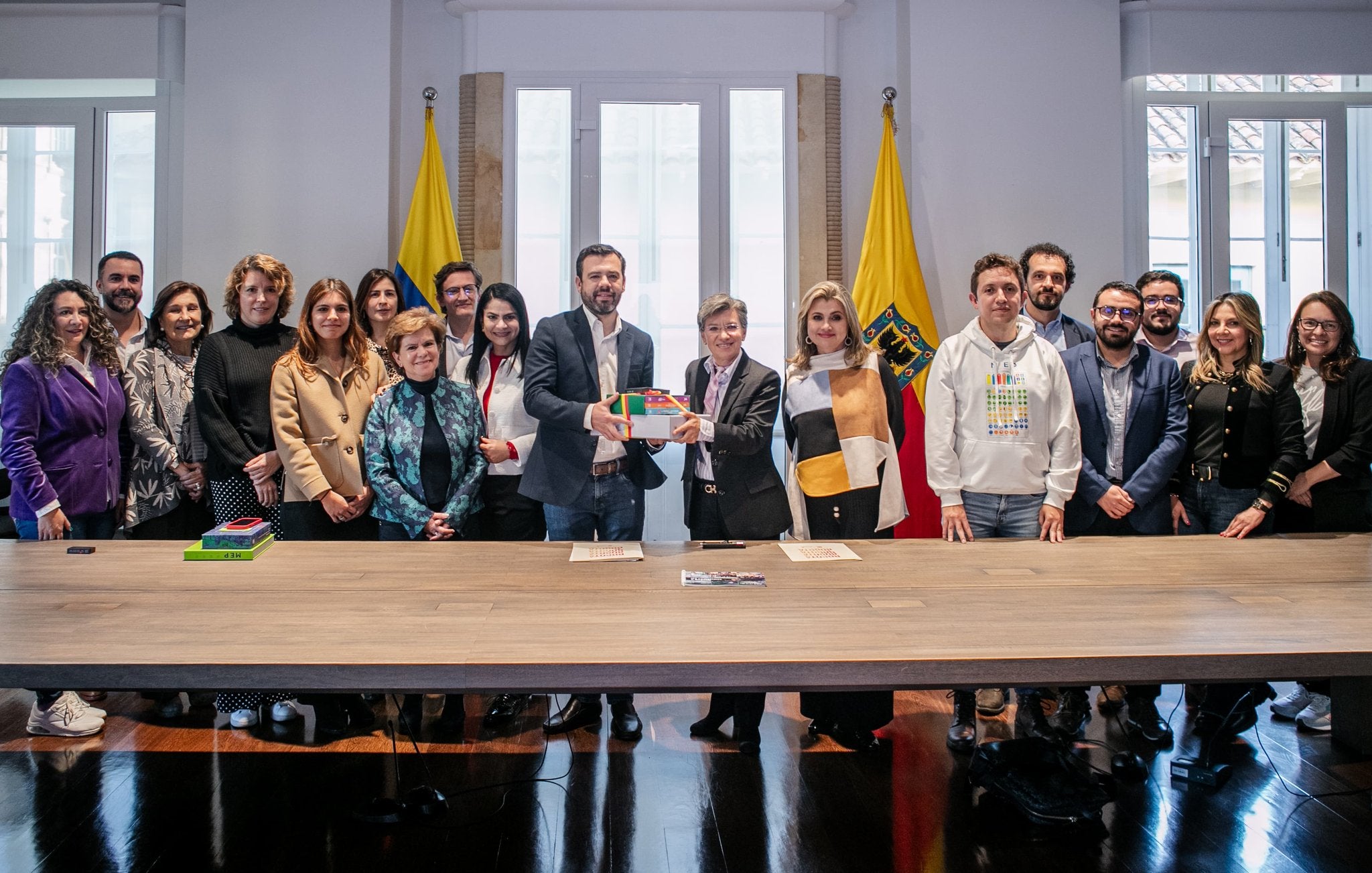 Empalme alcaldes de Bogotá