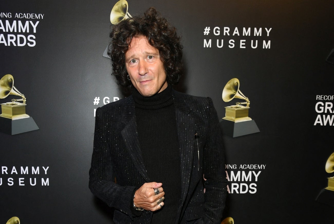 Enrique Bunbury en el 'Museo de los Grammy' en Los Ángeles, California