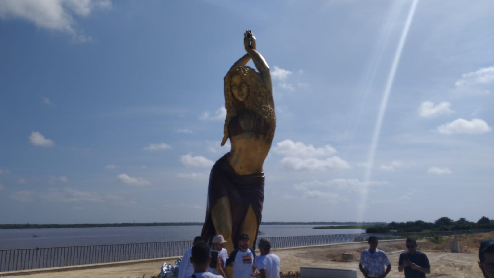 Estatua de Shakira en Barranquilla