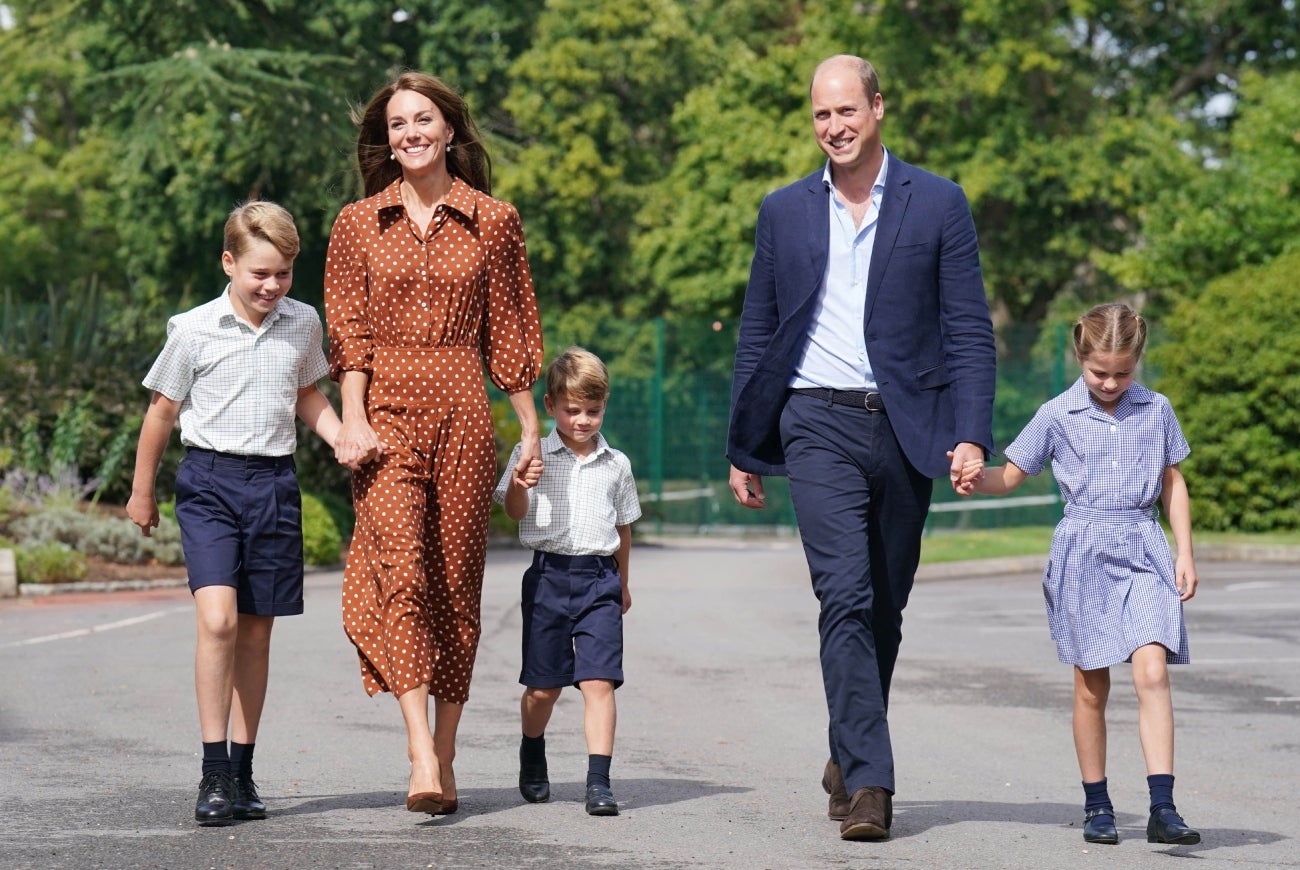 Príncipe William, Kate Middleton y sus hijos