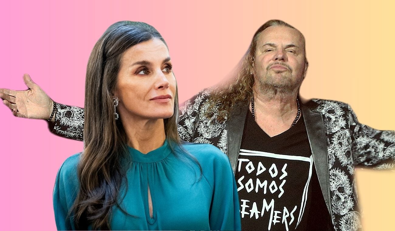Fher, vocalista de Maná, y la Reina de España, Letizia Ortiz